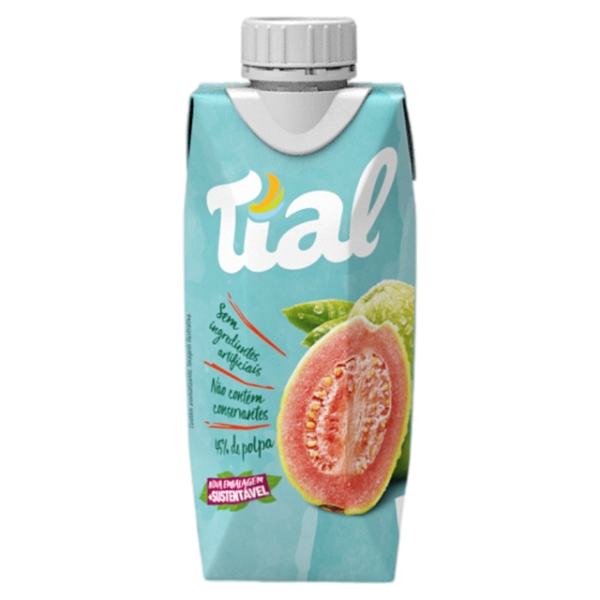 Suco Tial Nectar Misto Goiaba E Pera 330Ml - Embalagem 12X330 ML - Preço Unitário R$2,70