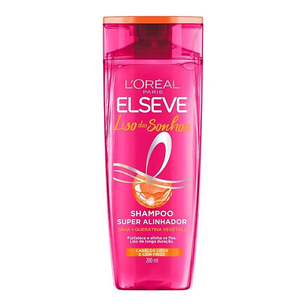 Shampoo Elseve Liso Dos Sonhos Super Alinhador 200Ml - Embalagem 1X200 ML