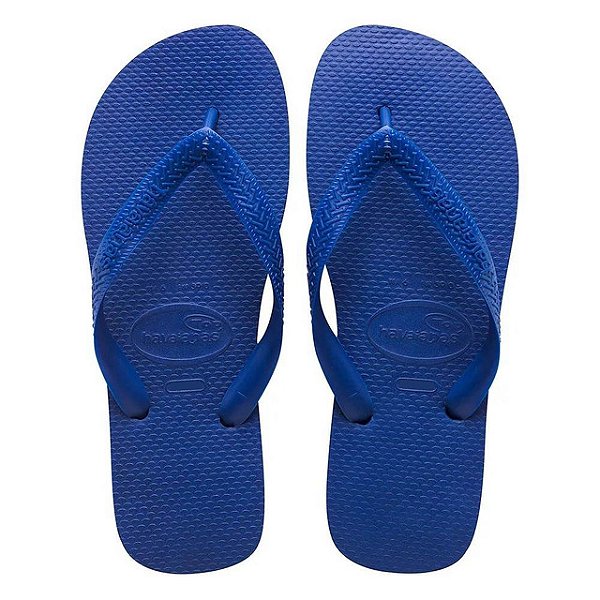 Sandalia Chinelo Havaianas Top Adulto Azul Naval Tamanho 39/40 - Embalagem 1X1 PAR
