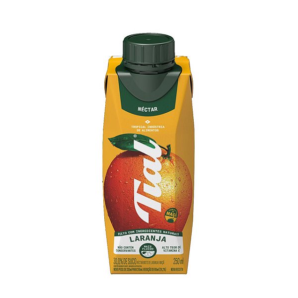 Suco Tial Nectar Misto Laranja E Maca 250Ml - Embalagem 12X250 ML - Preço Unitário R$2,70