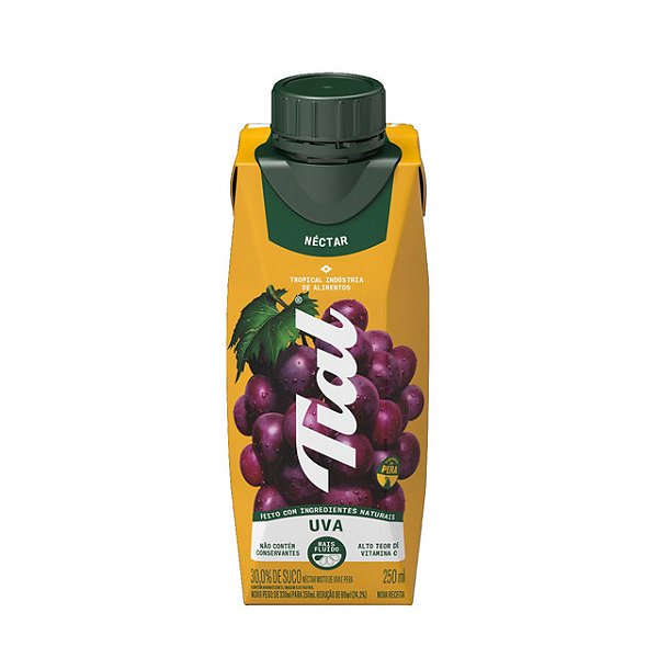 Suco Tial Nectar Misto Uva E Pera 250Ml - Embalagem 12X250 ML - Preço Unitário R$2,70