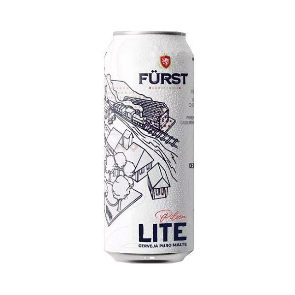 Cerveja Furst Pilsen Lite Zero Carboidratos Lata 473ml - Embalagem 12X473 ML - Preço Unitário R$3,92