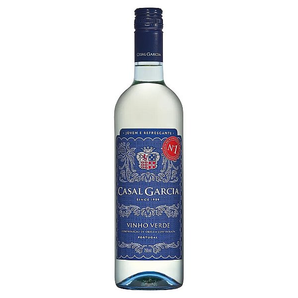 Vinho Portugues Casal Garcia Branco Verde 750Ml  - Embalagem 1X750ML