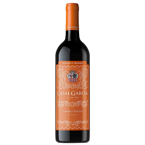 Vinho Portugues Casal Garcia Tinto 750Ml - Embalagem 1X750 ML