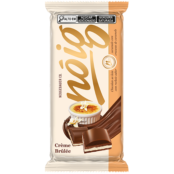 Chocolate Tablete Neugebauer Noig Creme Brulee 70Gr - Embalagem 1X70 GR