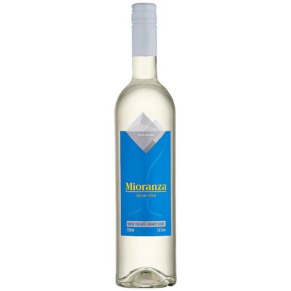 Vinho Mioranza Frisante Branco Suave 750Ml - Embalagem 12X750 ML - Preço Unitário R$18,94