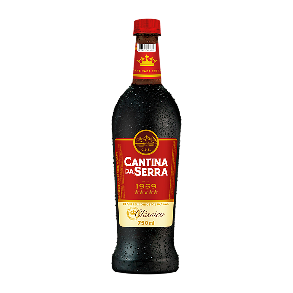 Vinho Coquetel Cantina Da Serra Tinto Suave 750Ml - Embalagem 12X750 ML - Preço Unitário R$5,75