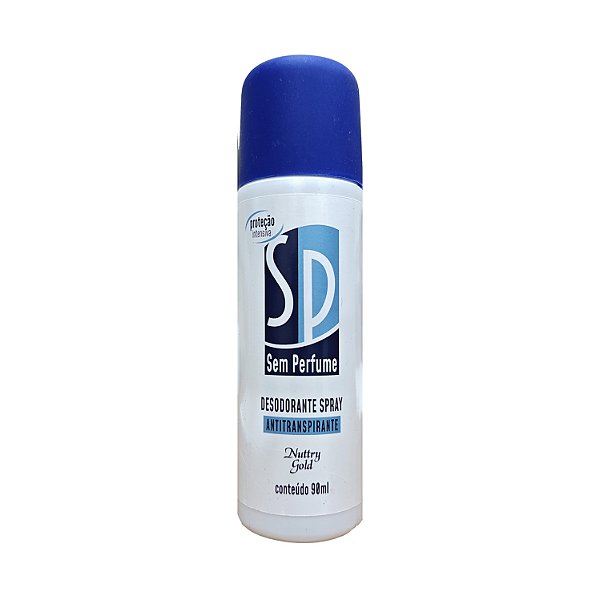 Desodorante Spray Sp Nuttry Gold Sem Perfume 90Ml - Embalagem 1X90 ML