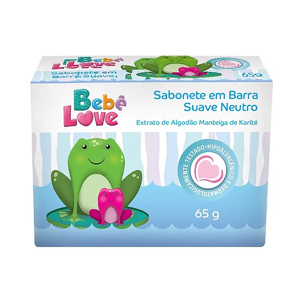 Sabonete Infantil Nutriex Bebe Love Suave Neutro 65Gr - Embalagem 1X65 GR