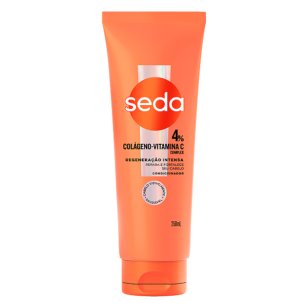 Condicionador Seda Colageno Vitamina C Regeneracao Intensa 250Ml - Embalagem 1X250 ML