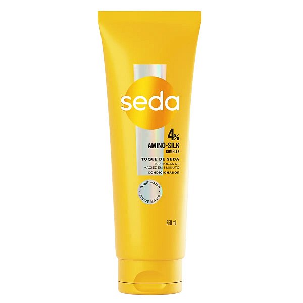 Condicionador Seda Amino Silk Toque De Seda 250Ml - Embalagem 1X250 ML
