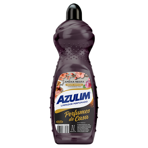 Limpador Azulim Perfumes De Casa Ameixa Negra 1 Litro - Embalagem 12X1 L - Preço Unitário R$5,23