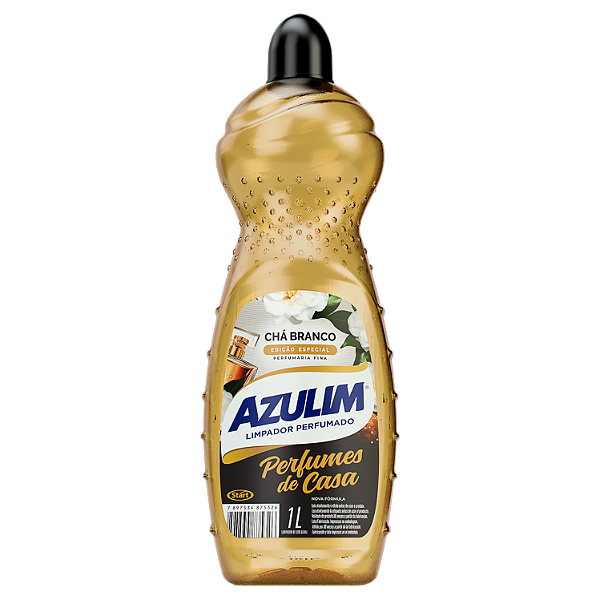 Limpador Azulim Perfumes De Casa Cha Branco 1 Litro - Embalagem 12X1 L - Preço Unitário R$5,23