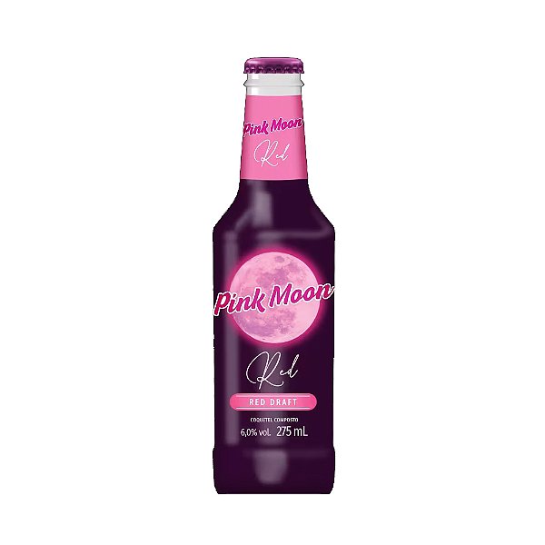 Chopp De Vinho Pink Moon Red 275Ml - Embalagem 6X275 ML - Preço Unitário R$4,20