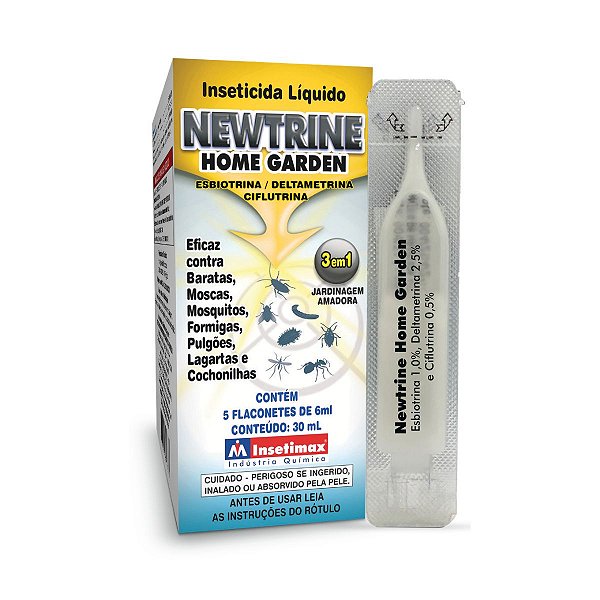 Inseticida Liquido Insetimax Newtrine Home Garden 30Ml - Embalagem 1X30 ML