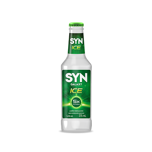 Vodka Ice Syn Galaxy Limao Siciliano 275Ml - Embalagem 6X275 ML - Preço Unitário R$3,82