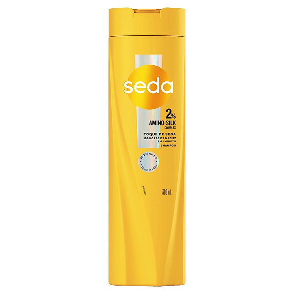 Shampoo Seda Amino Silk Toque De Seda 300Ml - Embalagem 1X300 ML