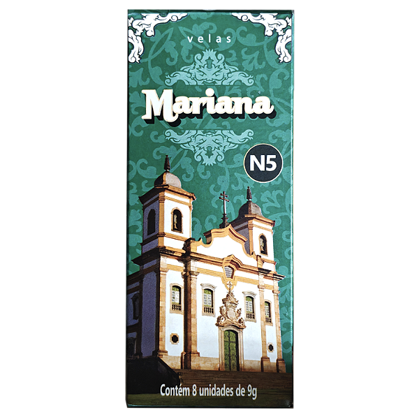 Vela Mariana 9Gr - Embalagem 25X8 UN - Preço Unitário R$3,28