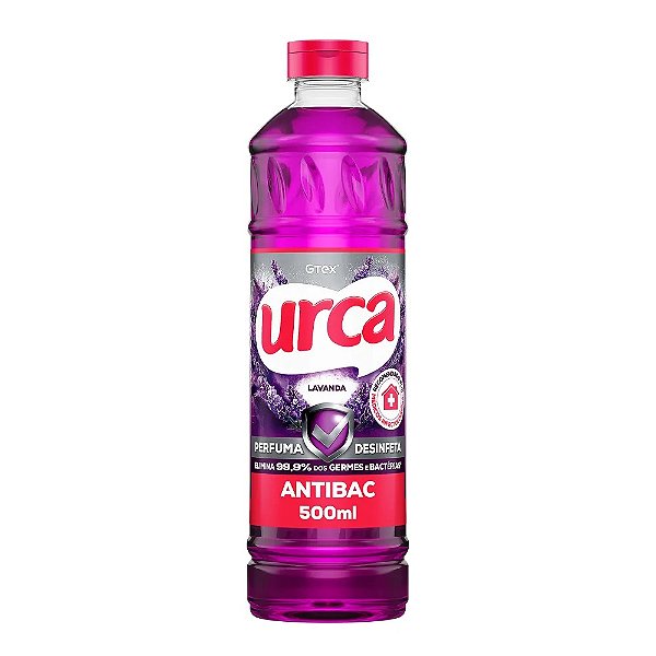 Desinfetante Urca Lavanda 500Ml - Embalagem 12X500 ML - Preço Unitário R$3,17