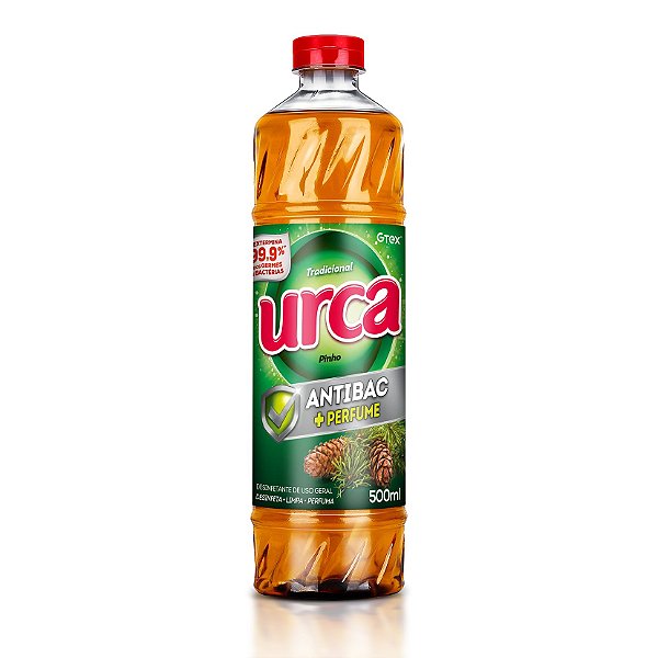 Desinfetante Urca Pinho Tradicional 500Ml - Embalagem 12X500 ML - Preço Unitário R$3,17