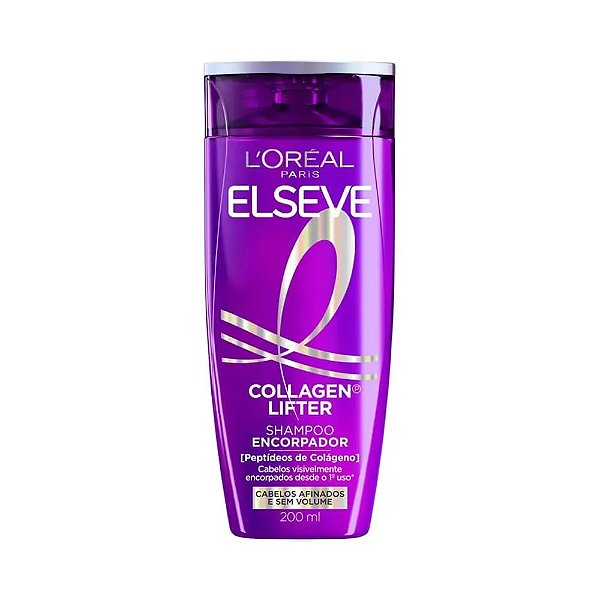 Shampoo Elseve Collagen Lifter 200Ml - Embalagem 1X200 ML
