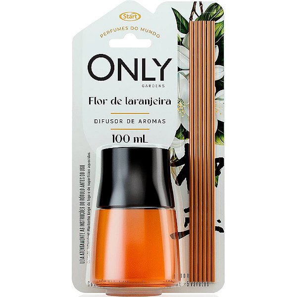 Aromatizante De Ambientes Difusor Only Flor De Laranjeira 100Ml - Embalagem 1X100 ML