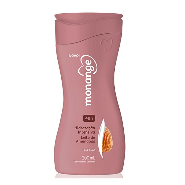 Locao Hidratante Monange Leite De Amendoas Pele Seca 200Ml - Embalagem 1X200 ML