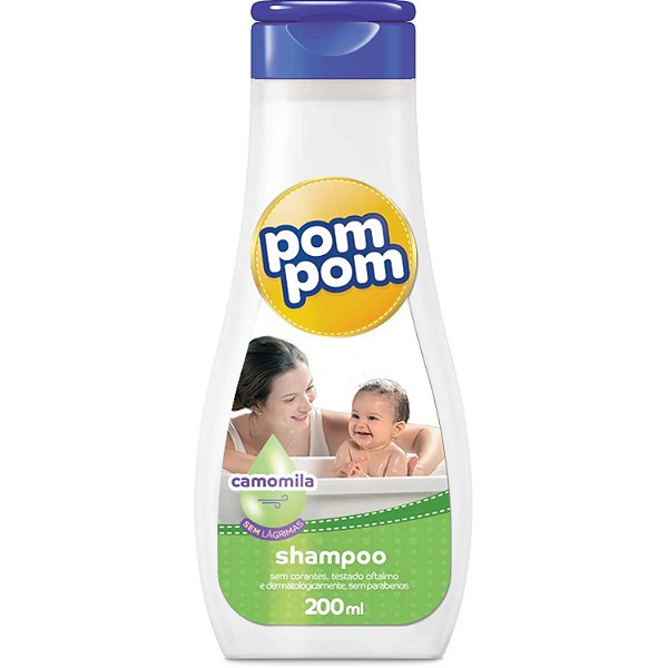 Shampoo Infantil Pom Pom Camomila 200Ml - Embalagem 1X200 ML