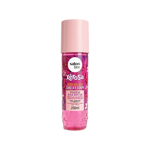 Desodorante Colonia Body Splash Salon Line Xerosa Poder Das Divas 200Ml - Embalagem 1X200 ML