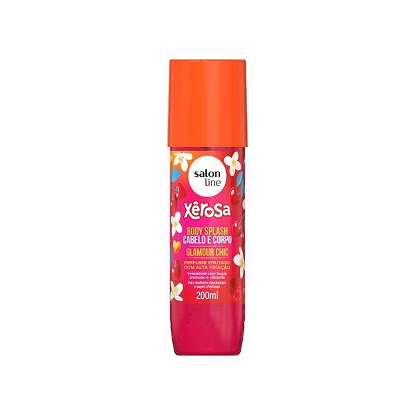 Desodorante Colonia Body Splash Salon Line Xerosa Glamour Chic 200Ml - Embalagem 1X200 ML