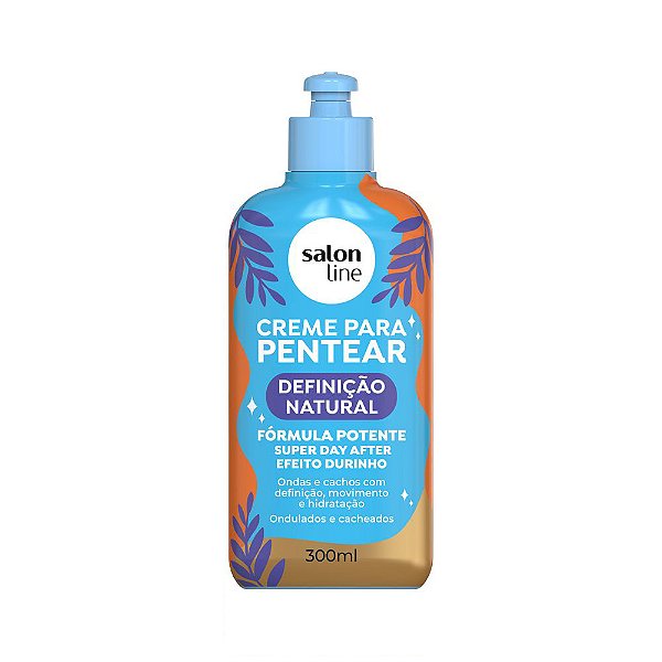 Creme De Cabelo Para Pentear Salon Line Definicao Natural 300Ml - Embalagem 1X300 ML