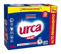 Detergente Lava Roupas Sabao Em Po Concentrado Urca Caixa 800Gr - Embalagem 20X800 GR - Preço Unitário R$7,93
