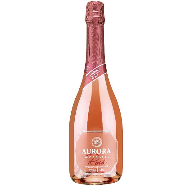 Espumante Aurora Moscatel Rose 750Ml - Embalagem 1X750 ML