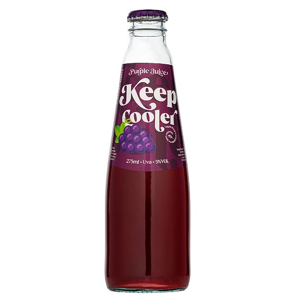 Bebida Alcoolica Gaseificada Keep Cooler Uva - Embalagem 6X275 ML - Preço Unitário R$6,70