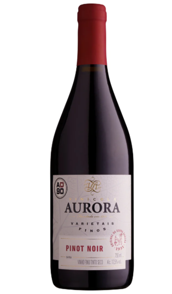 Vinho Aurora Varietal Pinot Noir Tinto 750Ml - Embalagem 6X750 ML - Preço Unitário R$27,34