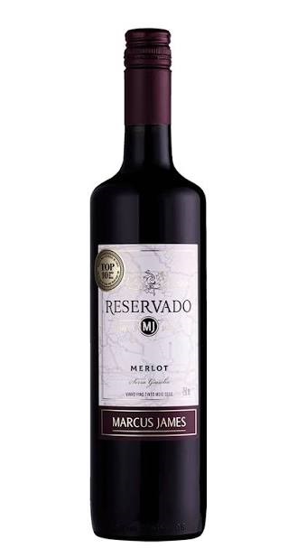 Vinho Marcus James Merlot Tinto Demi Seco 750Ml - Embalagem 6X750 ML - Preço Unitário R$22,67