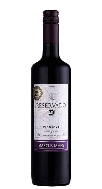 Vinho Marcus James Pinotage Tinto Meio Seco 750Ml - Embalagem 6X750 ML - Preço Unitário R$22,67