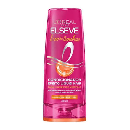 Condicionador Elseve Liso Sonhos 400Ml - Embalagem 1X400 ML
