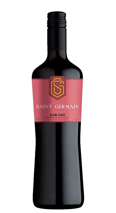 Vinho Saint Germain reservado blend suave Tinto Suave 750 Ml - Embalagem 6X750 ML - Preço Unitário R$21,77