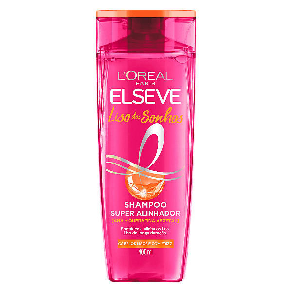 Shampoo Elseve Liso Dos Sonhos 400Ml - Embalagem 1X400 ML
