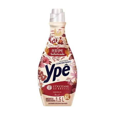 Amaciante Roupa Concentrado Ype Loccitane Au Bresil 1,5 Litros - Embalagem 9X1,5 LT - Preço Unitário R$21,01