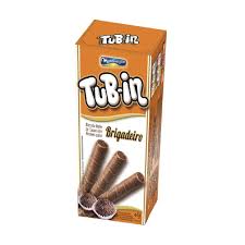 Biscoito Wafer Tub-In Brigadeiro 48Gr - Embalagem 24X48 GR - Preço Unitário R$2,23
