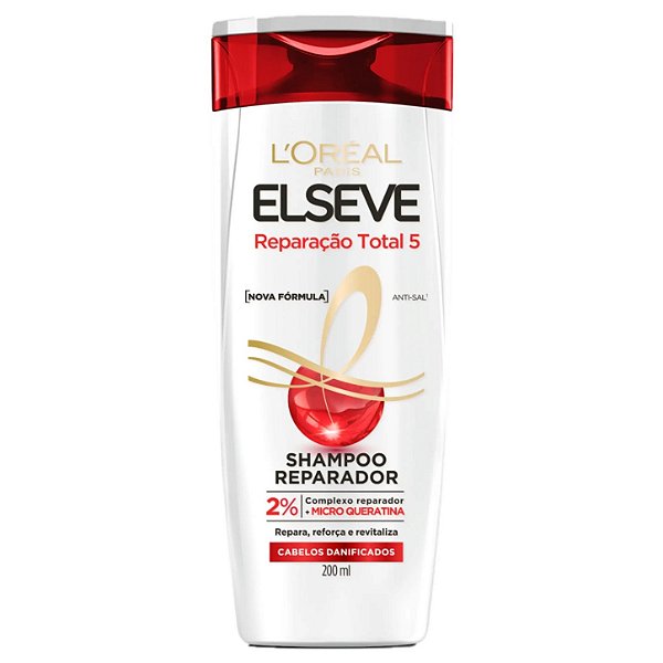 Shampoo Elseve Reparaçao Total 5 - 400Ml - Embalagem 1X400 ML