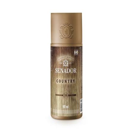 Desodorante Spray Senador County 90Ml - Embalagem 12X90 ML - Preço Unitário R$5,35