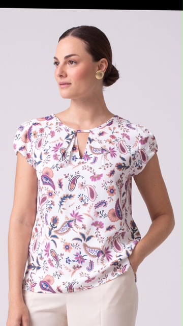 Blusa Crepe Floral