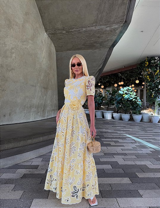 Vestido Bordado