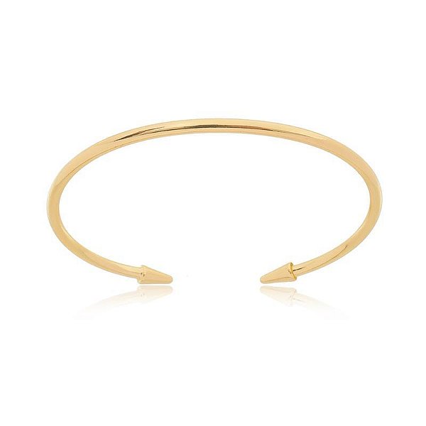 Bracelete Flecha Banhado a Ouro Amarelo 18k