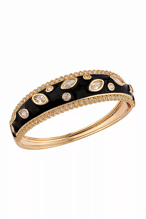 Bracelete Resina com Cravação Inglesa