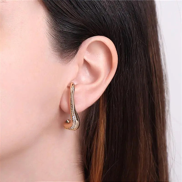 Brinco Earhook Cravejado