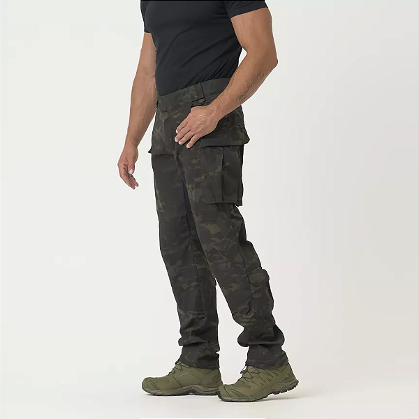 CALÇA DE COMBATE - MBDU TROUSERS - MULTICAM BLACK ORIGINAL - HELIKON TEX